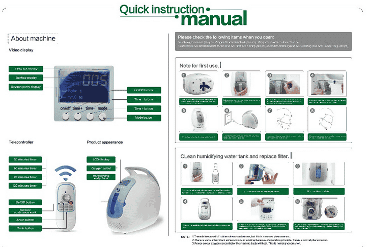 Concentrator Oxigen Medical