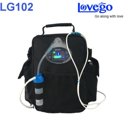 Concentrator de oxigen cu acumulator portabil LG-102
