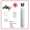 Set Butelie Oxigen Medical 10 L