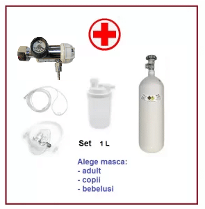 Butelie Oxigen Medical cu reductor