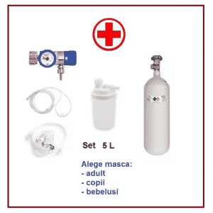 Butelie Oxigen Medical cu reductor