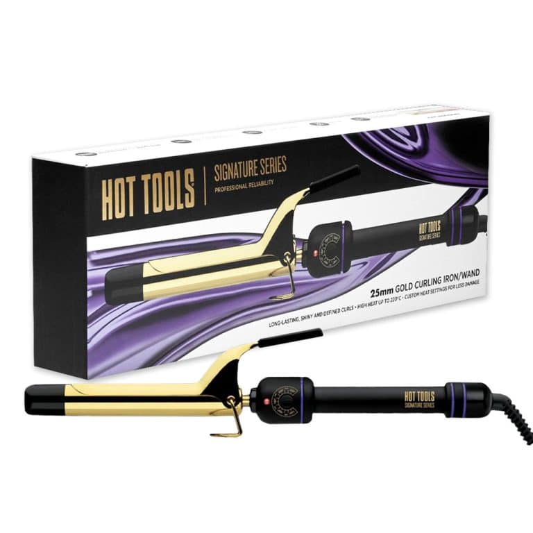 Ondulator Hot Tools Gold Curling, 25 mm, placat cu aur, Signature ...