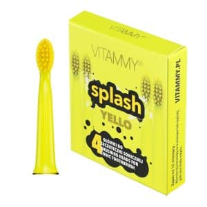 Set 4 rezerve periuta de dinti VITAMMY Splash TH1811-4 Yello