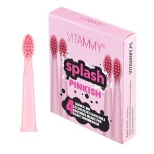 Set 4 rezerve periuta de dinti VITAMMY Splash TH1811-4 Pinkish