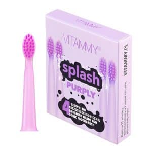 Set 4 rezerve periuta de dinti VITAMMY Splash TH1811-4 Purply