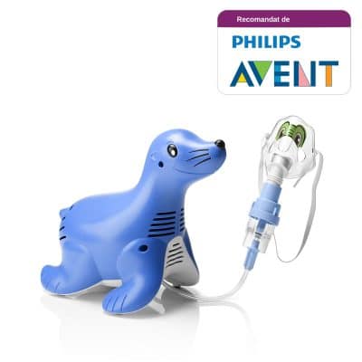 Aparat de aerosoli cu compresor Philips Respironics Sami the Seal