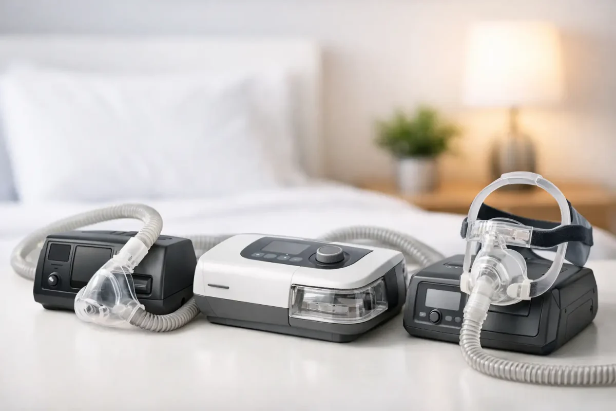 Diferența între CPAP, APAP și BiPAP