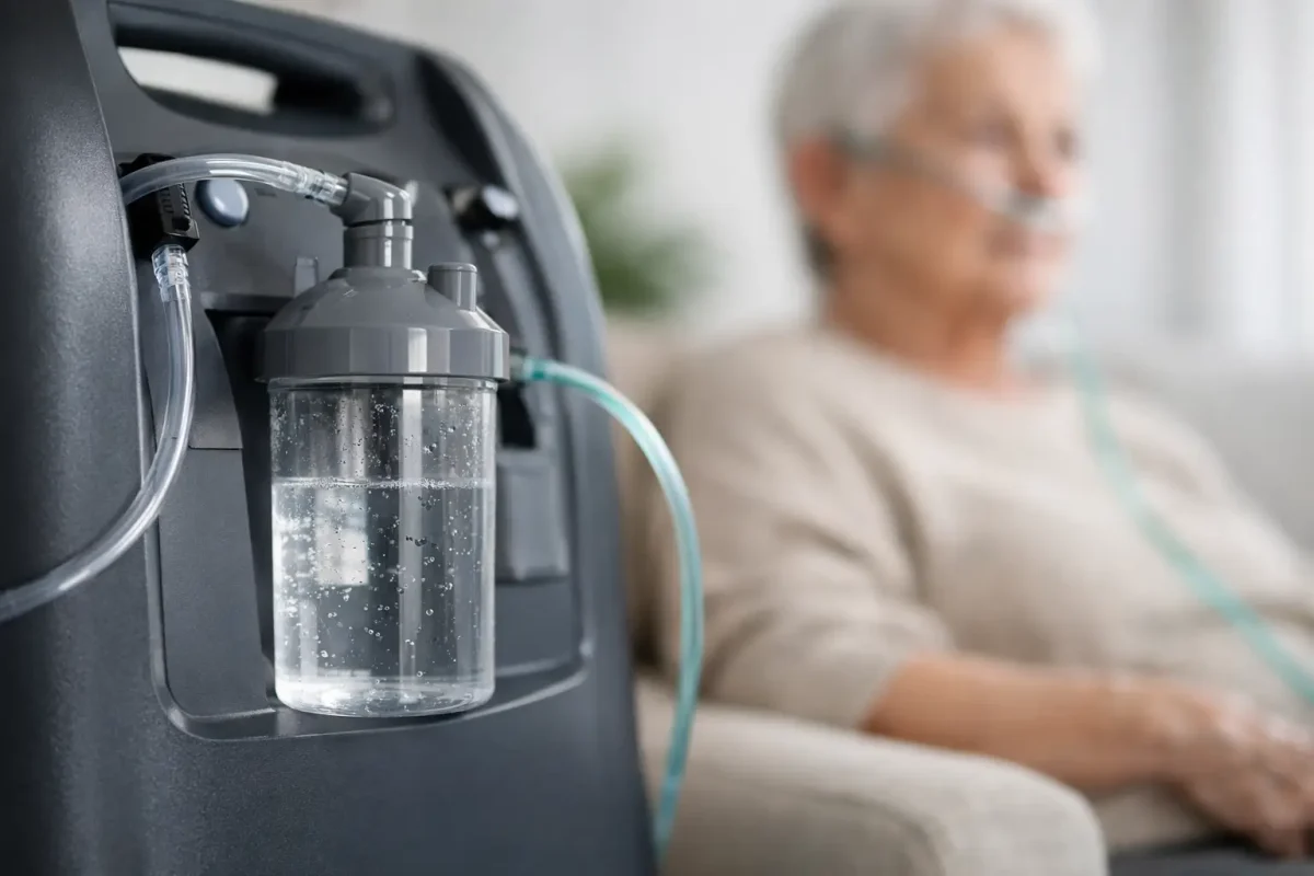 Umidificator pentru concentrator oxigen: când ajută