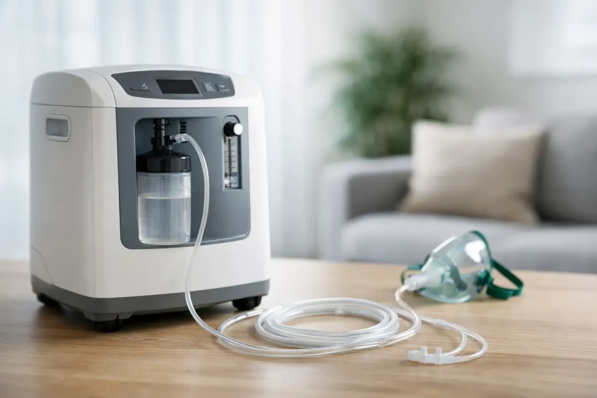 Cât consumă un concentrator de oxigen?
