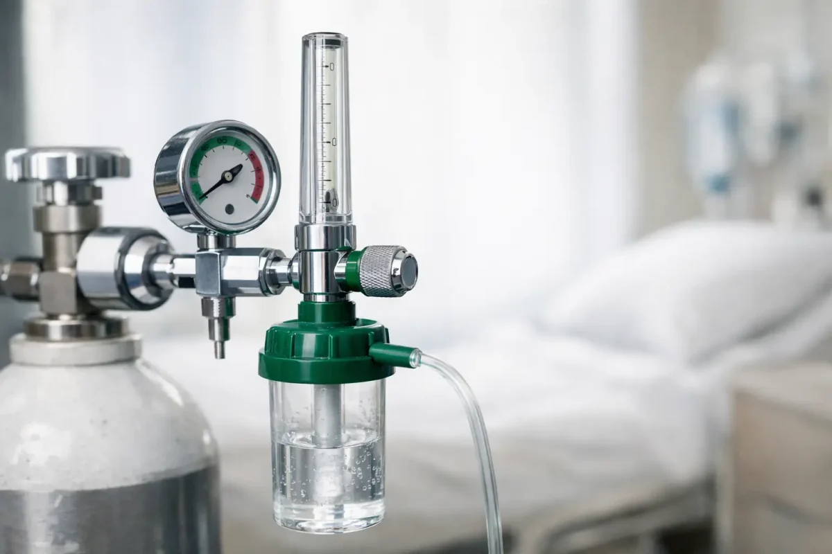 Debitmetru oxigen medical cu reductor: cum alegi