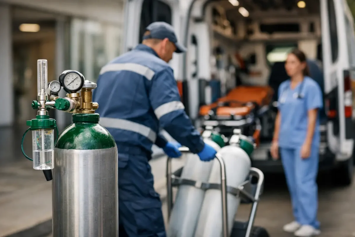 Cât durează livrarea oxigenului medical?