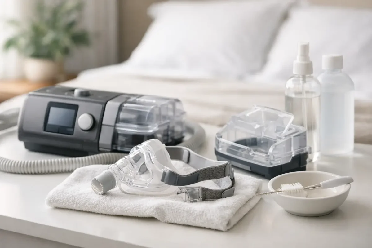 Întreținere corectă aparat CPAP acasă