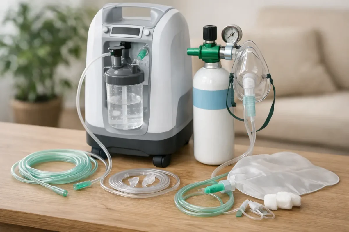 Consumabile pentru oxigenoterapie acasă: ce alegi