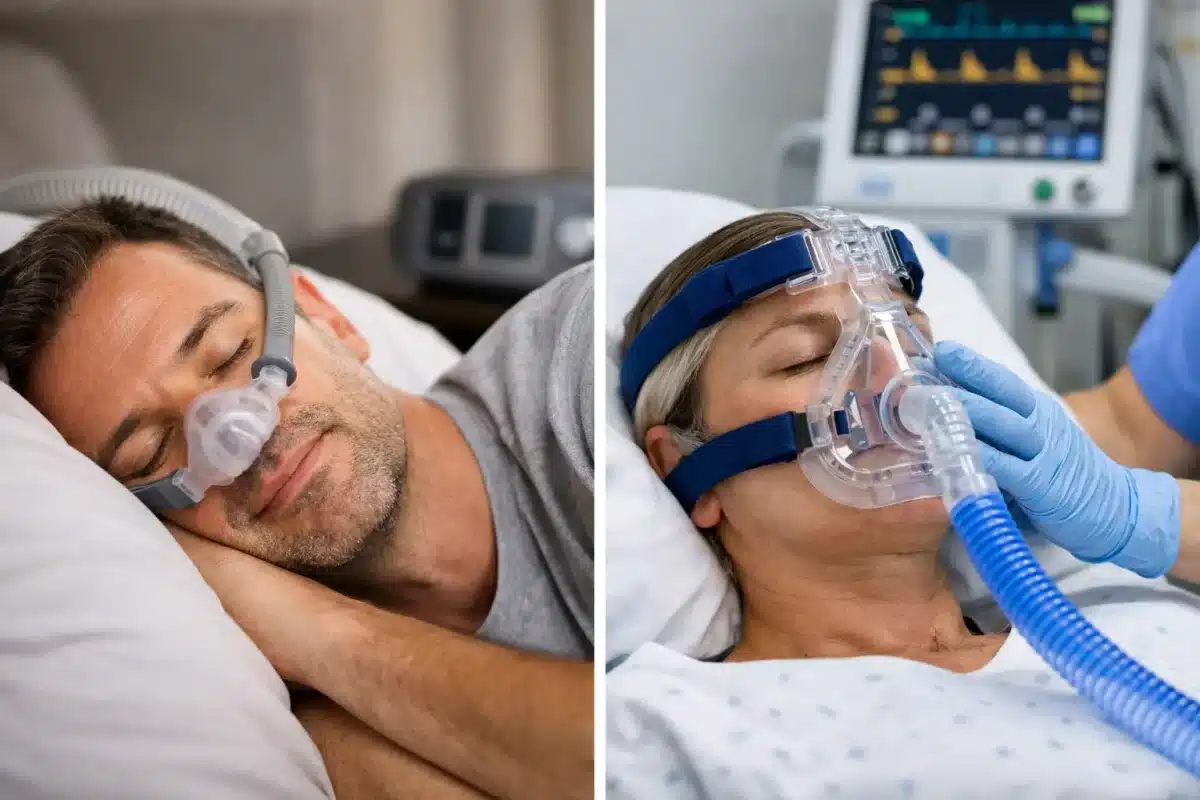 CPAP versus ventilație noninvazivă explicat