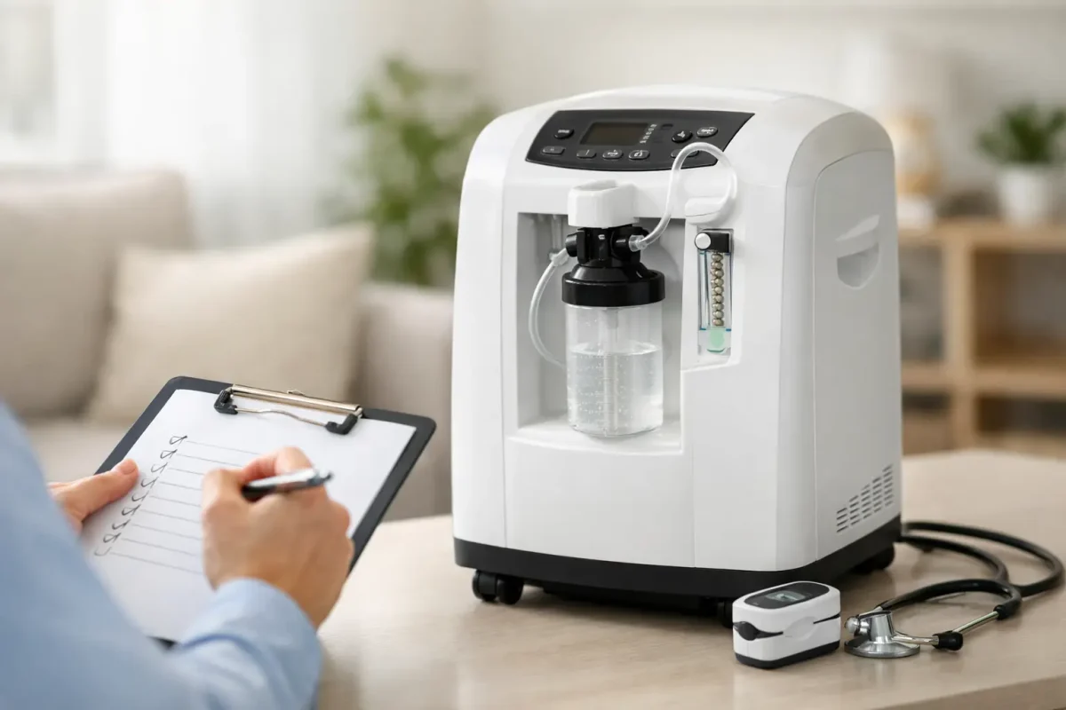 Review concentrator de oxigen staționar: ce verifici