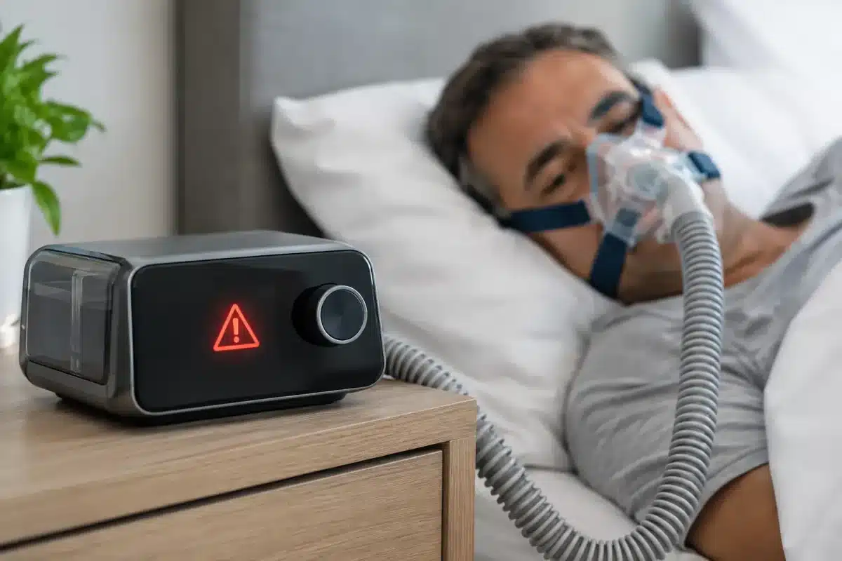 Ce înseamnă alarma roșie CPAP și ce faci